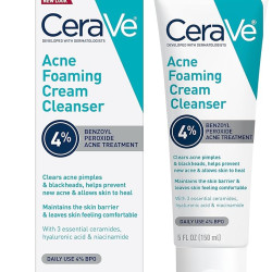 CERAVE ACNE FOAMING CREAM CLEANSER 4% 150ML