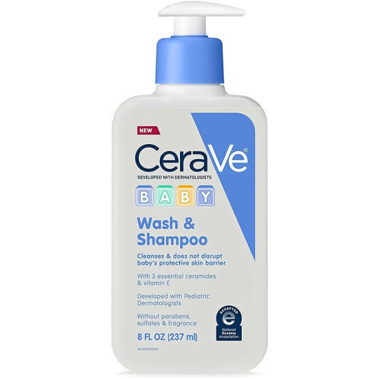 CERAVE BABY WASH & SHAMPOO 237ML