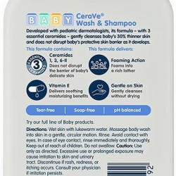 CERAVE BABY WASH & SHAMPOO 237ML