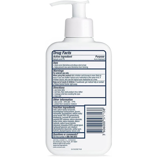 CERAVE ACNE CONTROL CLEANSER 237ML