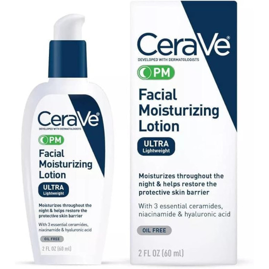 CERAVE FACIAL MOISTURISING LOTION PM 60ML