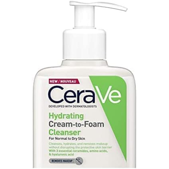 CERAVE HYDRATING CREAM TO FOAM CLEANSER 237ML