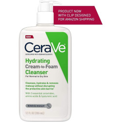 CERAVE HYDRATING CREAM TO FOAM CLEANSER 355ML