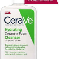 CERAVE HYDRATING CREAM TO FOAM CLEANSER 355ML