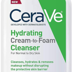 CERAVE HYDRATING CREAM TO FOAM CLEANSER 355ML