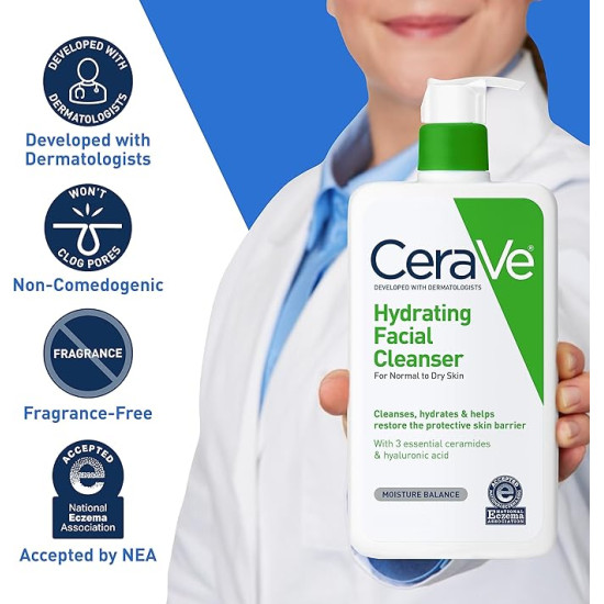 CERAVE HYDRATING FACIAL CLEANSER 473ML