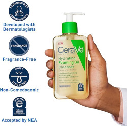 CERAVE HYDRATING FOAMING OIL CLEANSER 237ML