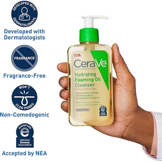 CERAVE HYDRATING FOAMING OIL CLEANSER 237ML