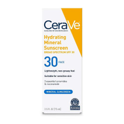 CERAVE HYDRATING MINERAL SUNSCREEN SPF30 75ML