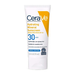 CERAVE HYDRATING MINERAL SUNSCREEN SPF30 75ML