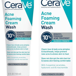 CeraVe Acne Foaming Cream Wash 10% 150ml